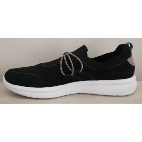Clarks Women's Sz 10M Black Cloudsteppers Ezera Run Slip-On Knit Sneakers - Picture 5 of 10